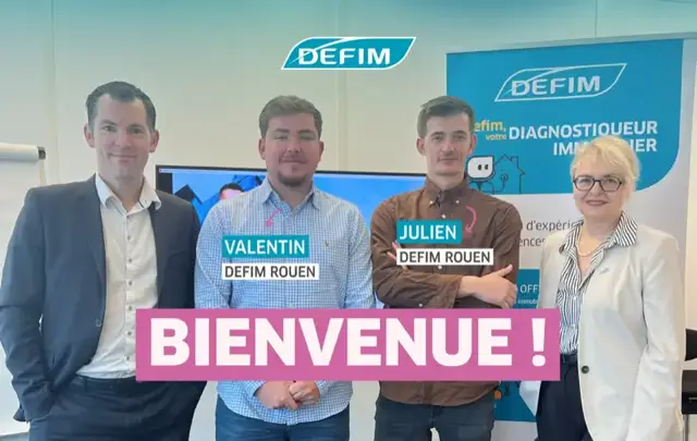Valentin et Julien Ridel rejoignent le réseau DEFIM à Rouen